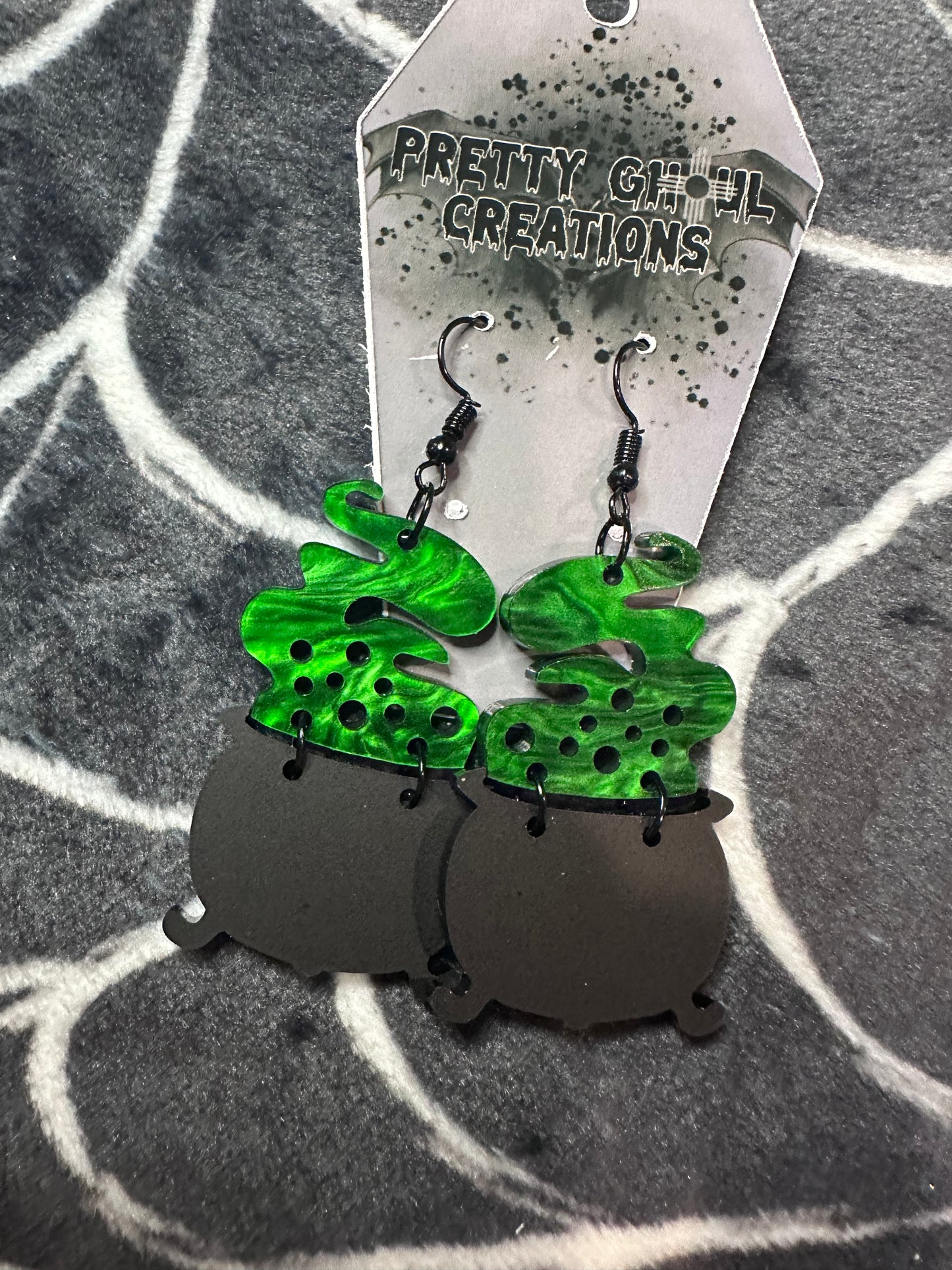 Cauldron earrings