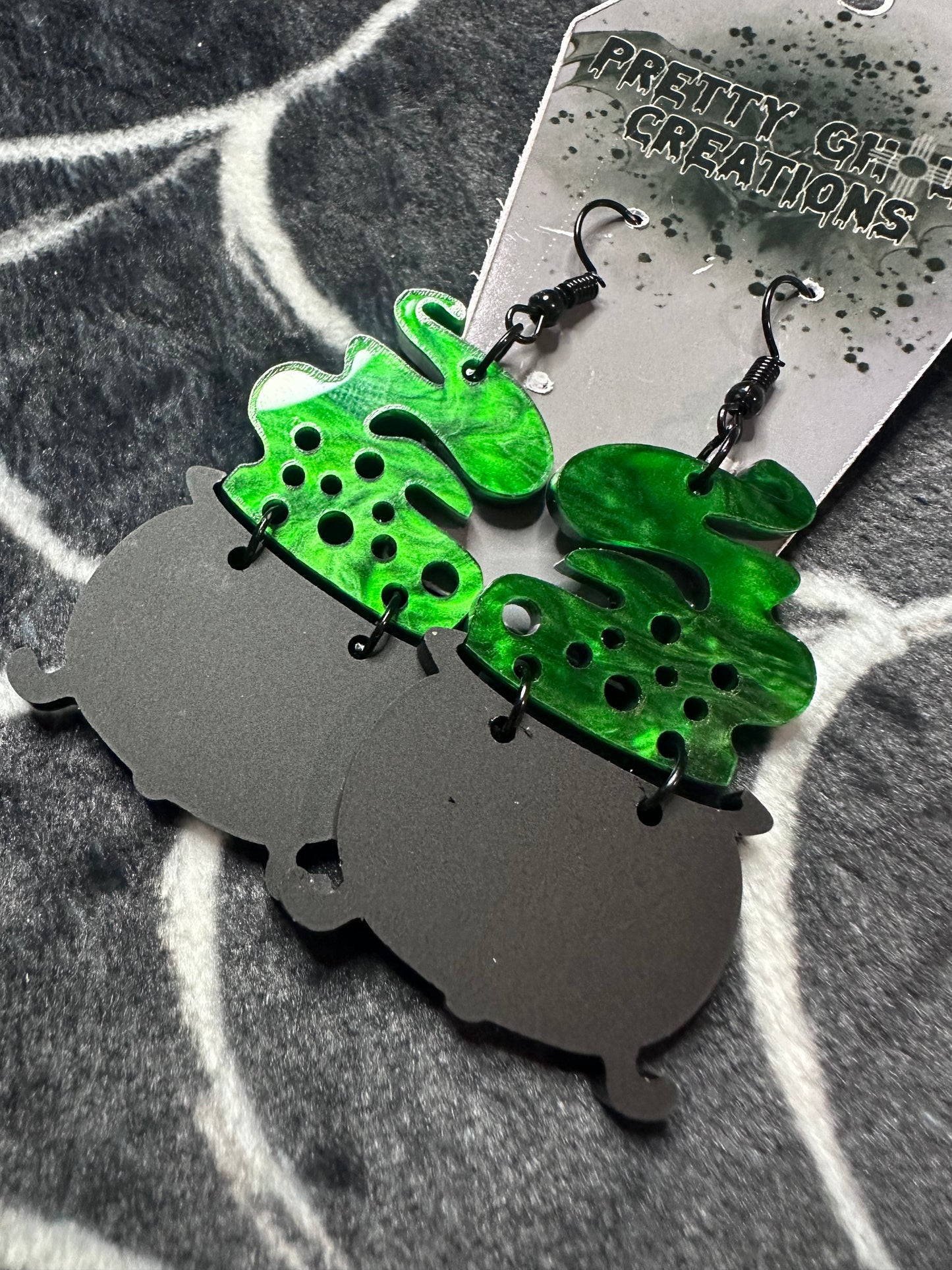 Cauldron earrings