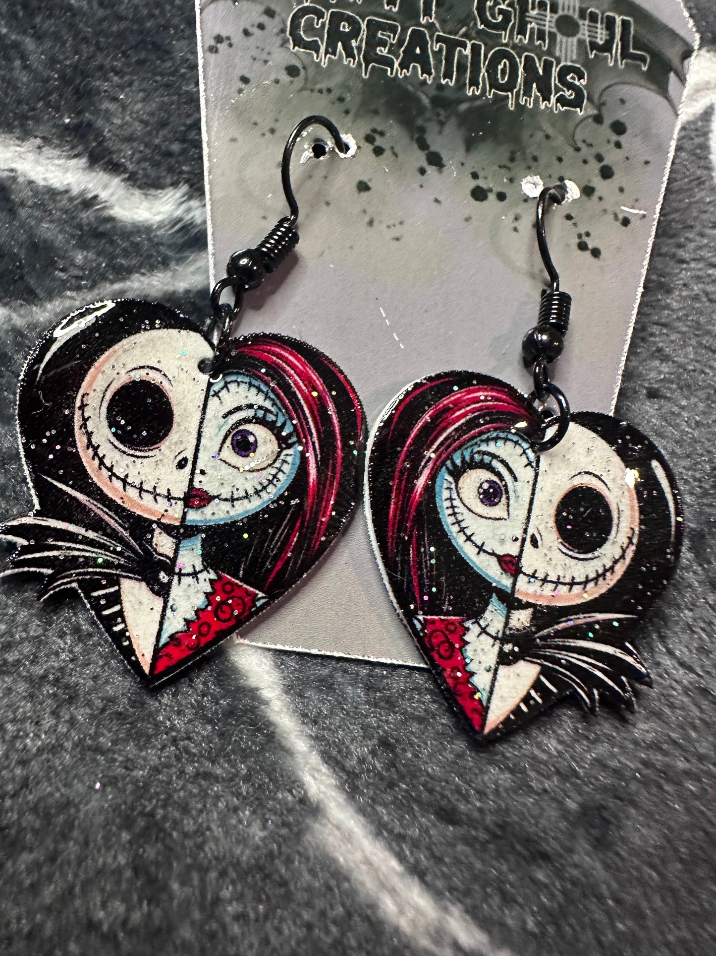 Jack and Sally earrings