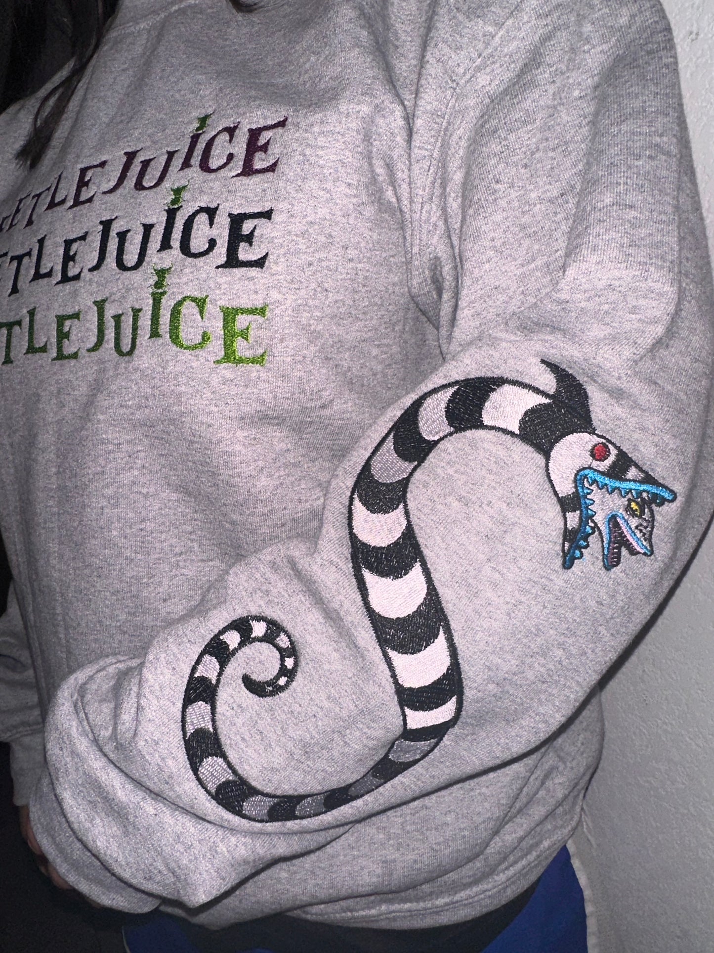 Beetlejuice Sweater