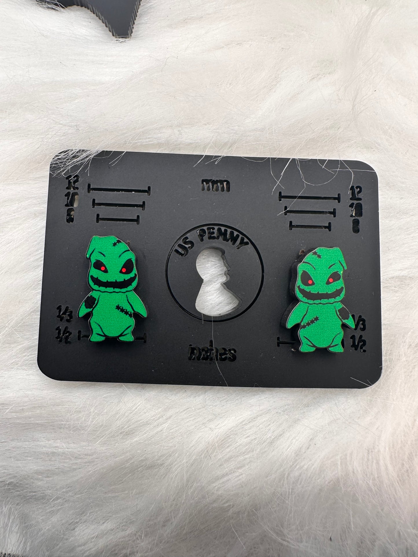 Oogie Boogie earrings