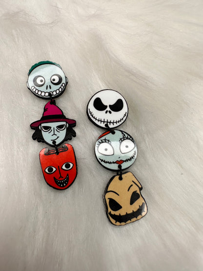 Nightmare Before Christmas Earrings