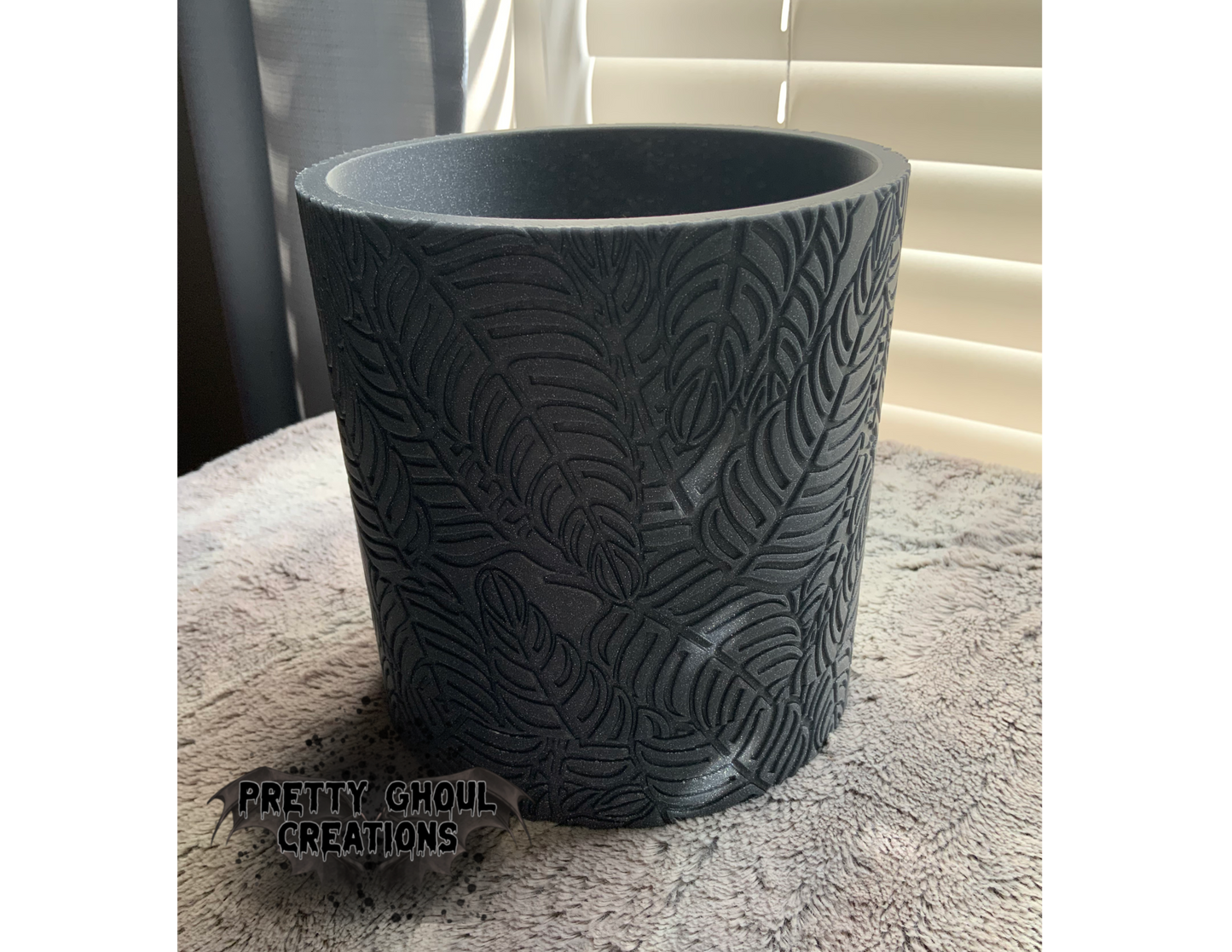 Glitter planter pot