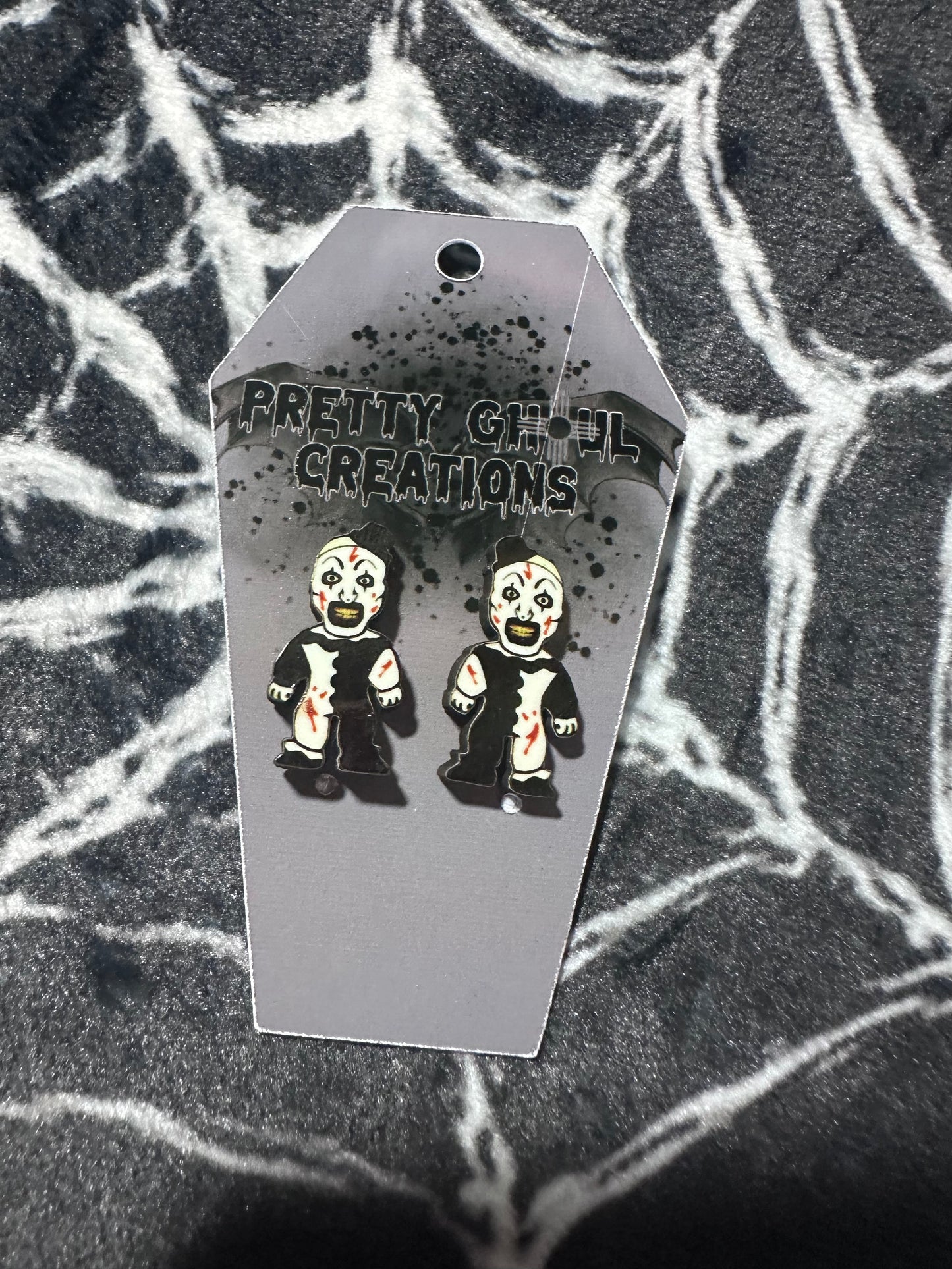 Terrifier stud earrings