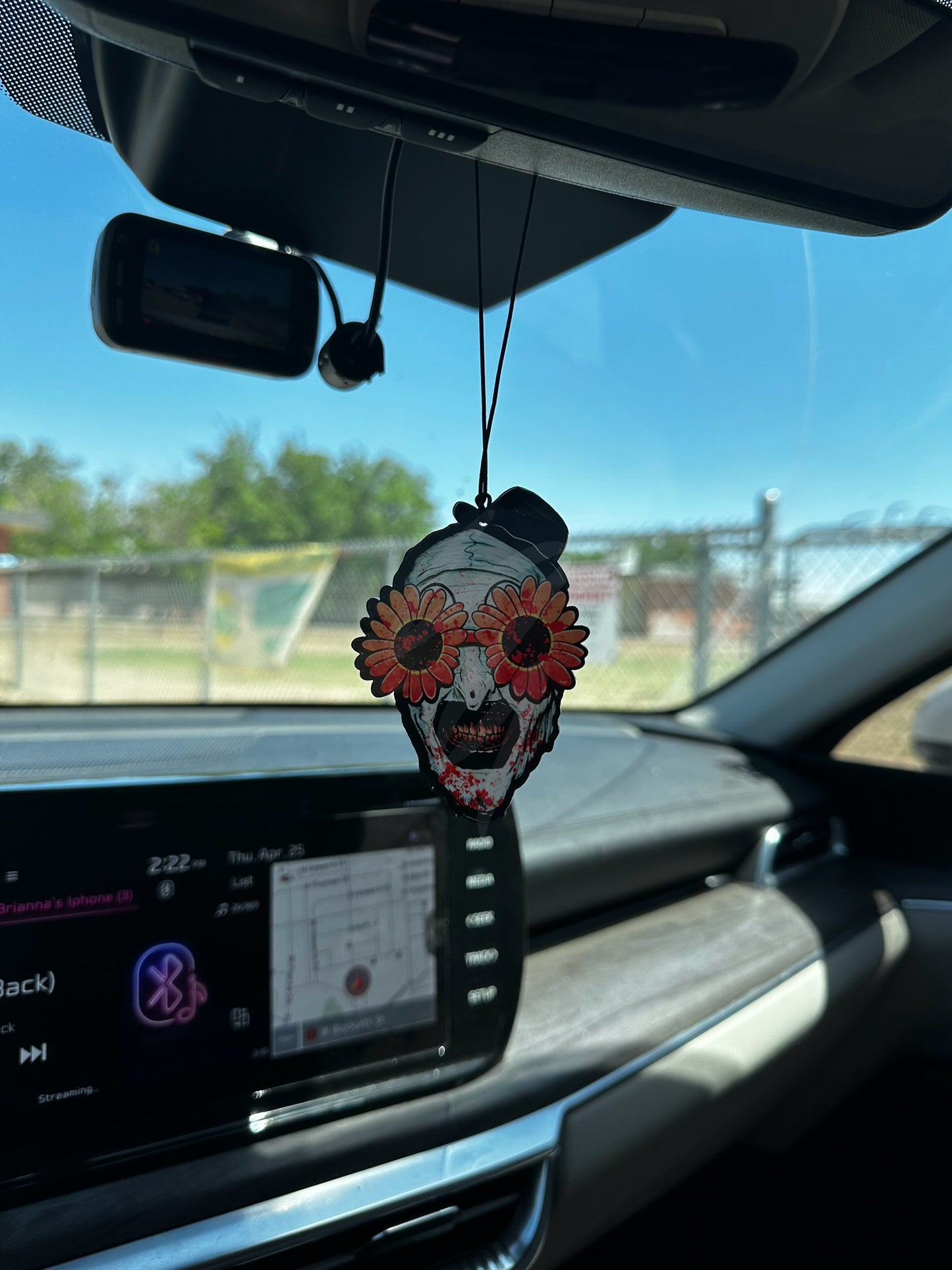 Terrifier rear view mirror charm