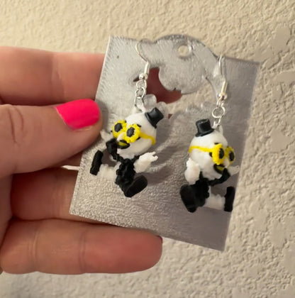 3D Art earrings