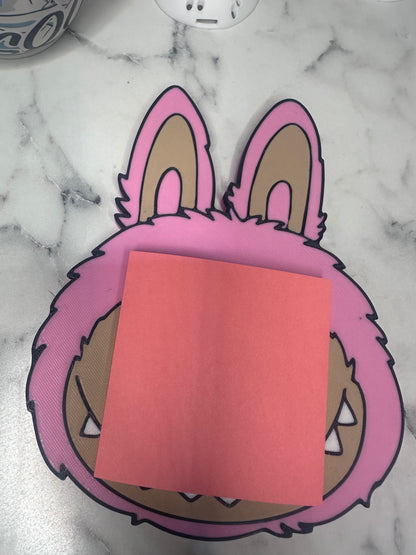 Labubu sticky note holder