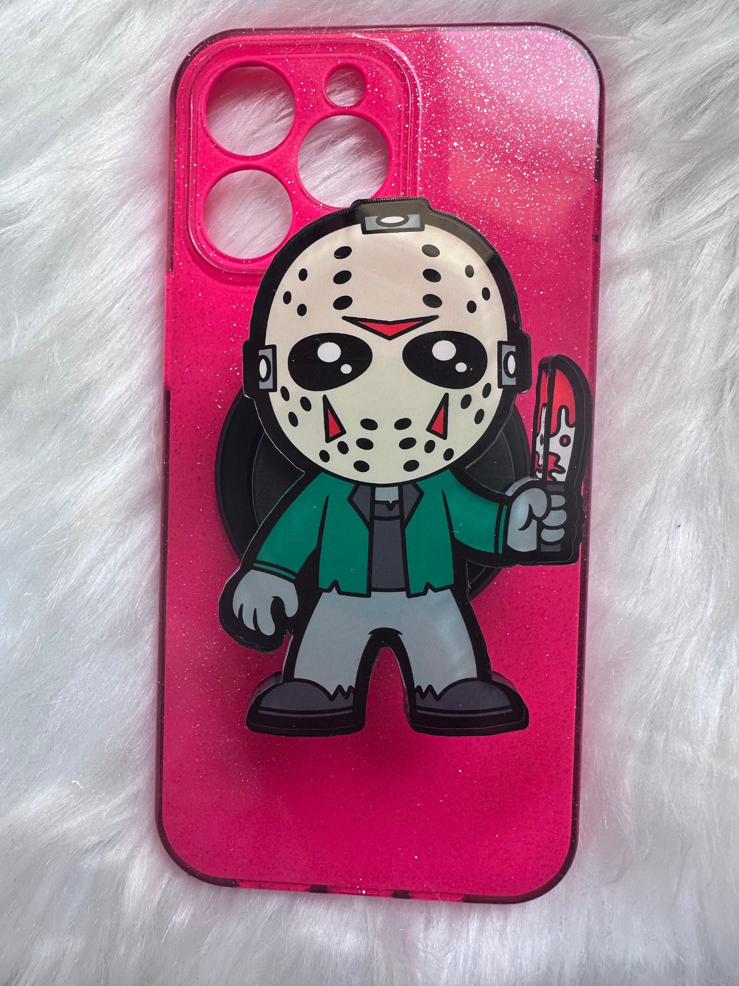 Horror phone grip