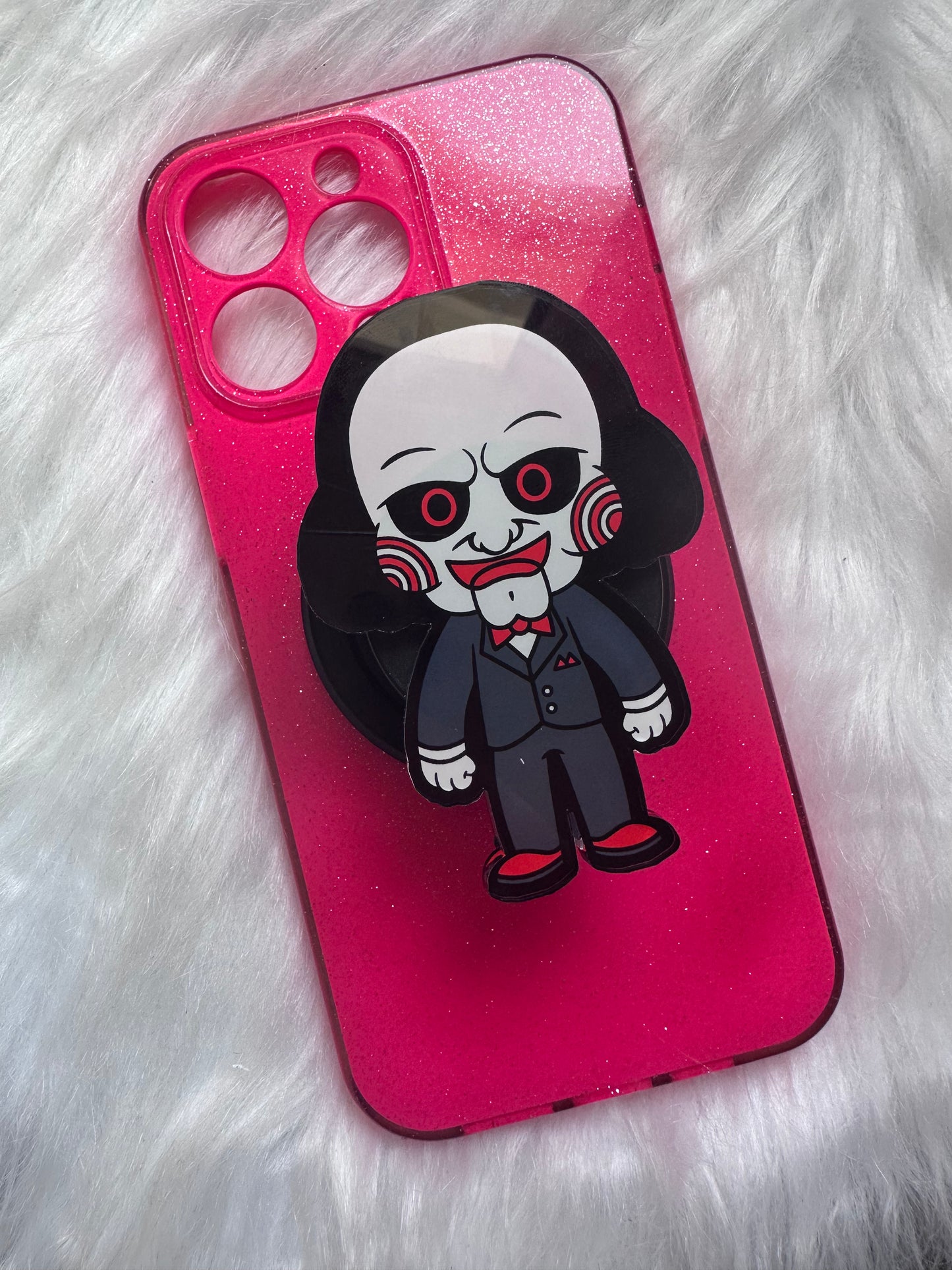 Horror phone grip