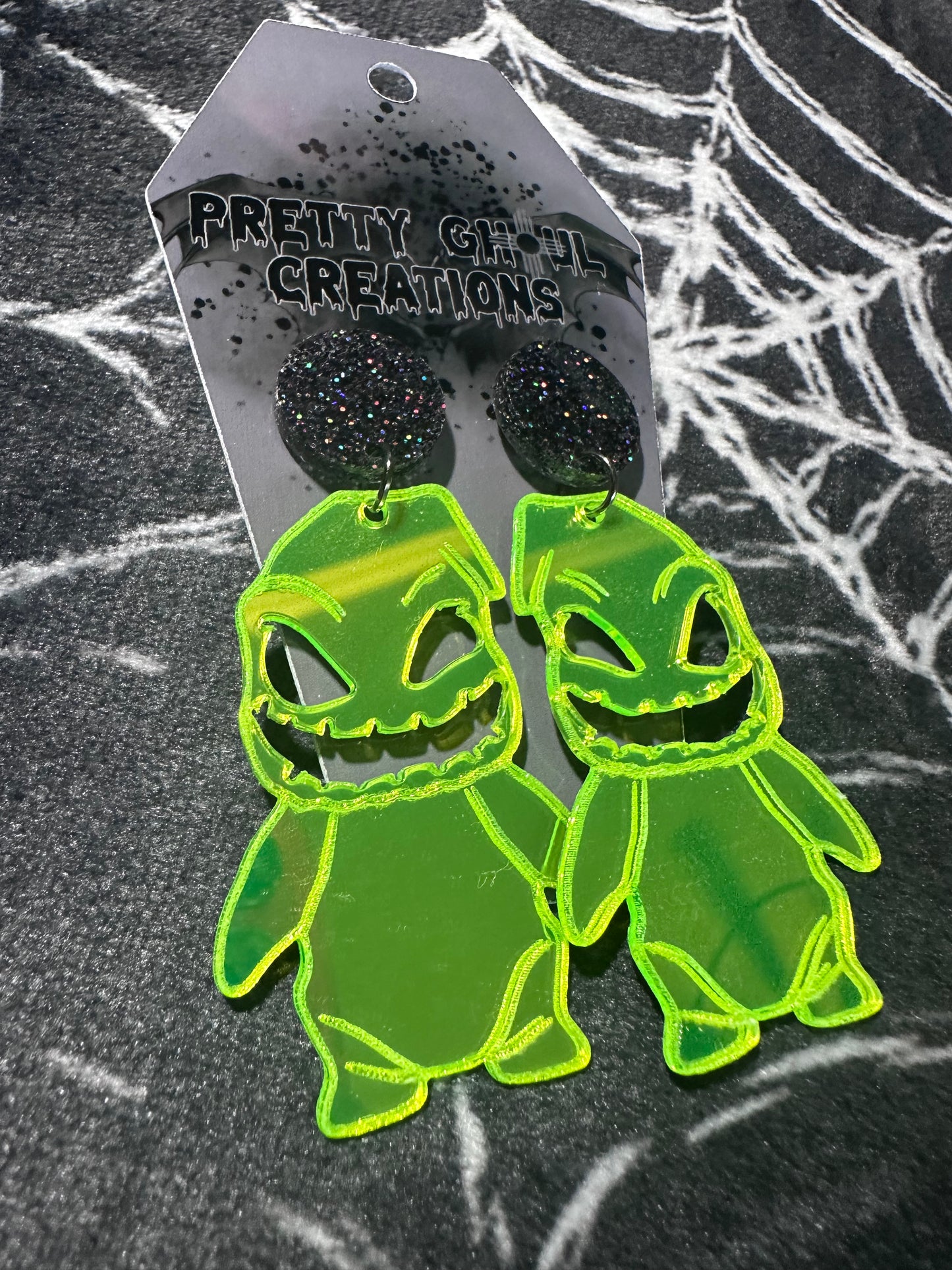 Mirror Oogie Boogie earrings