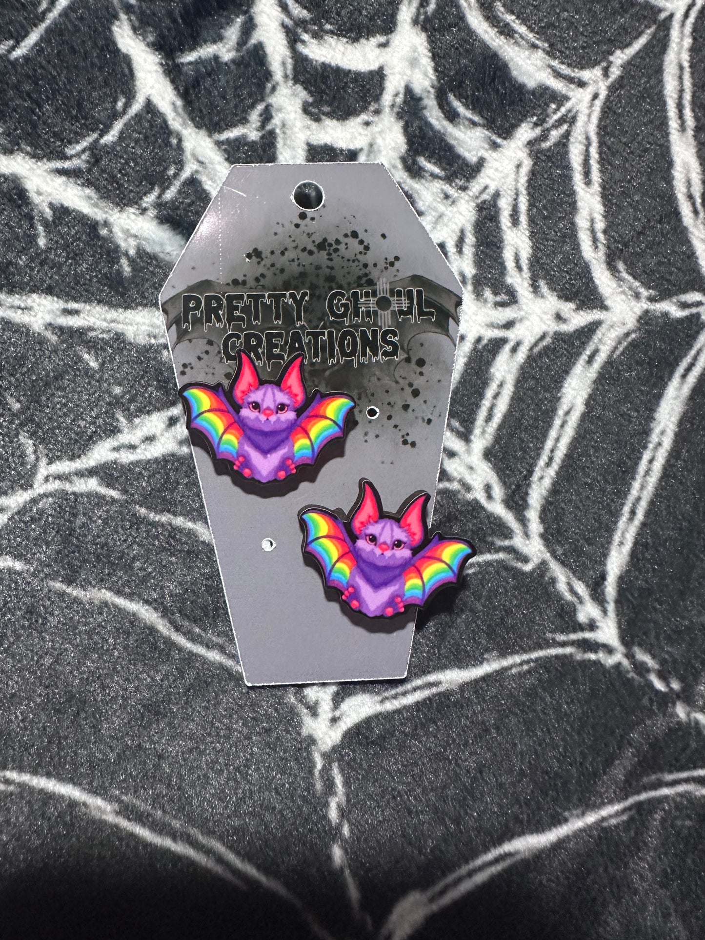 Bat Earrings