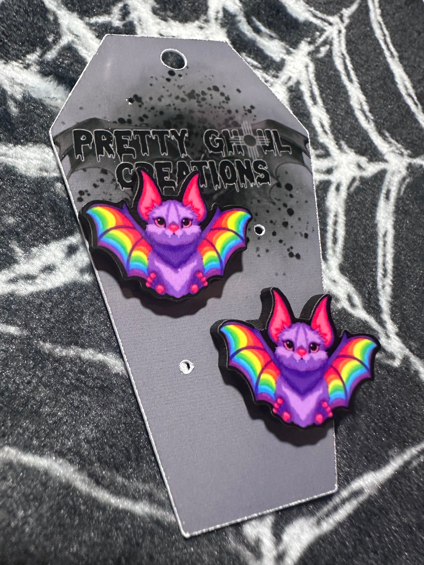 Bat Earrings