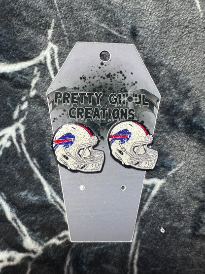 Football earrings