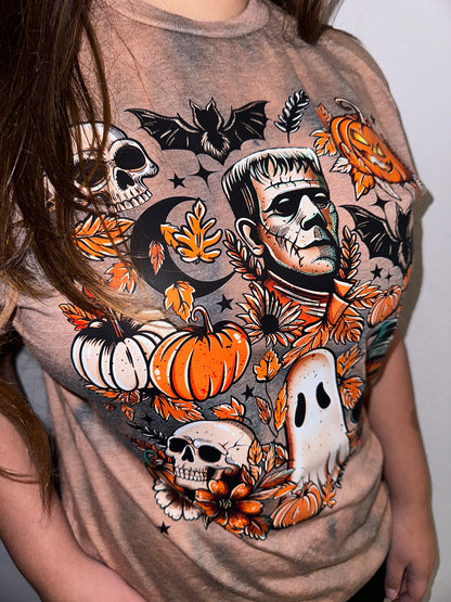 Fall Frankenstien shirt