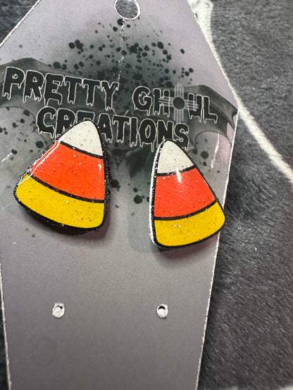 Candy Corn earrings