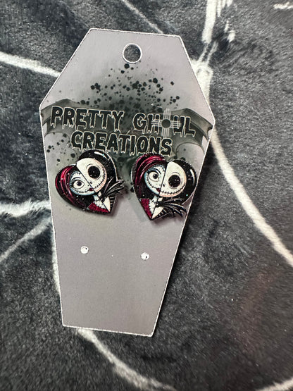 Jack and Sally earrings