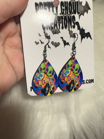 Lisa Frank dangles