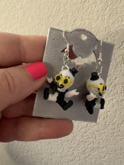 3D Art earrings