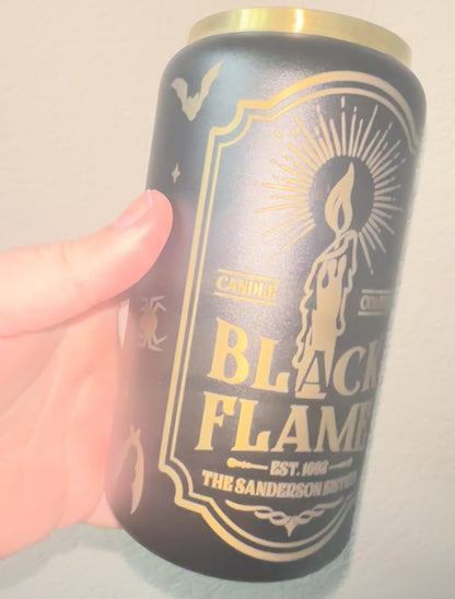 Black flame 16 oz