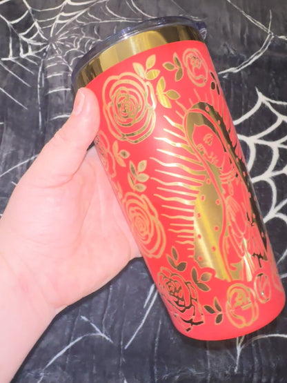 Lady of Guadalupe tumbler