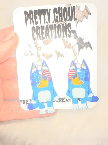 Bluey 4th earrings