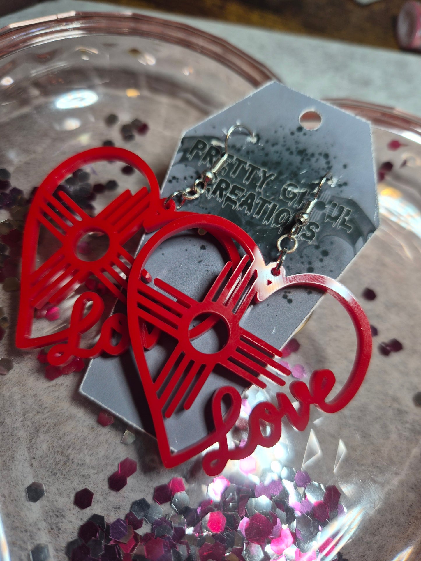 Zia love earrings