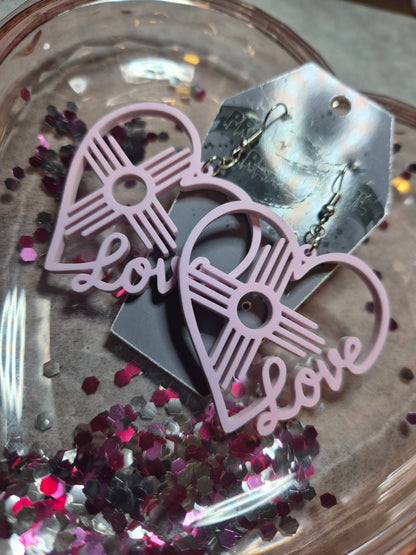 Zia love earrings