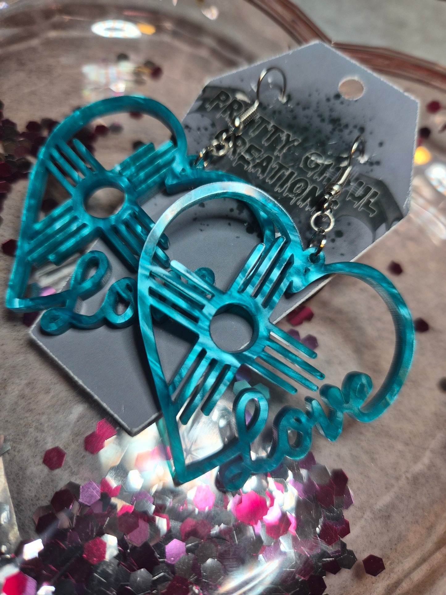 Zia love earrings